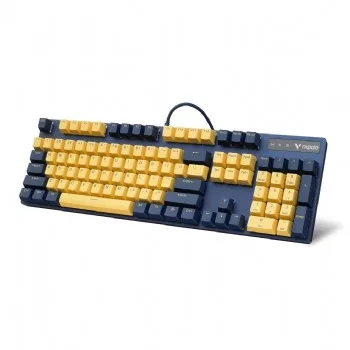 Bàn Phím Cơ Gaming Rapoo V500 Pro (Bản Vàng - Xanh)