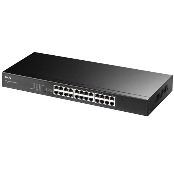 Thiết bị mạng Switch CUDY GS1024L 24 cổng Gigabit  19 inch