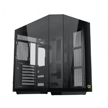 Vỏ Case gaming bể cá XIGMATEK CUBI II (Màu Đen/Không fan)