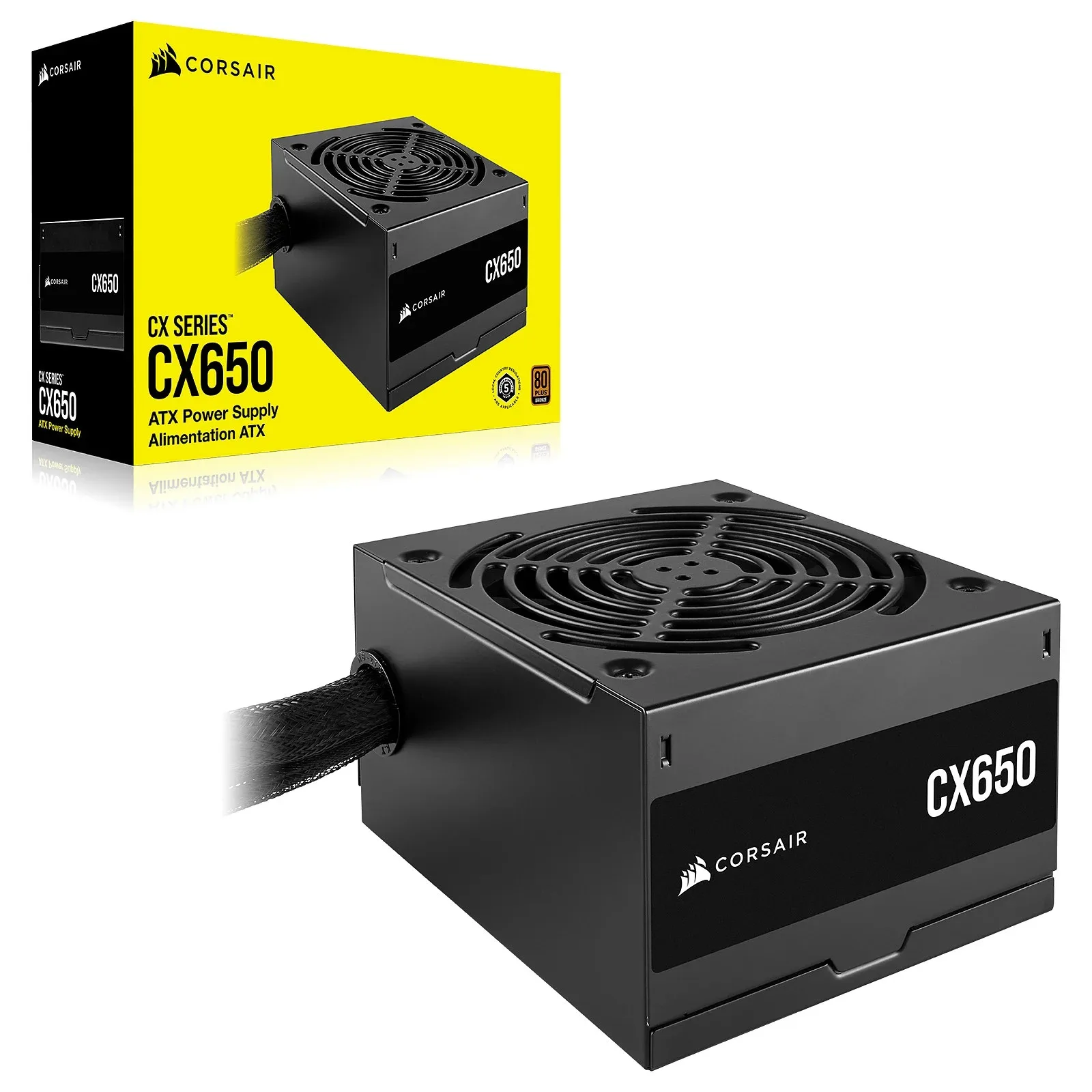 Nguồn máy tính Corsair 650W 80 Plus Bronze CP-9020278-NA CX650