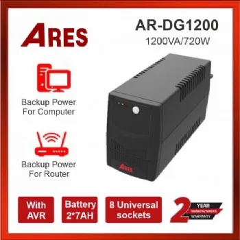 BỘ LƯU ĐIỆN UPS AR-DG1200 1200VA 720W