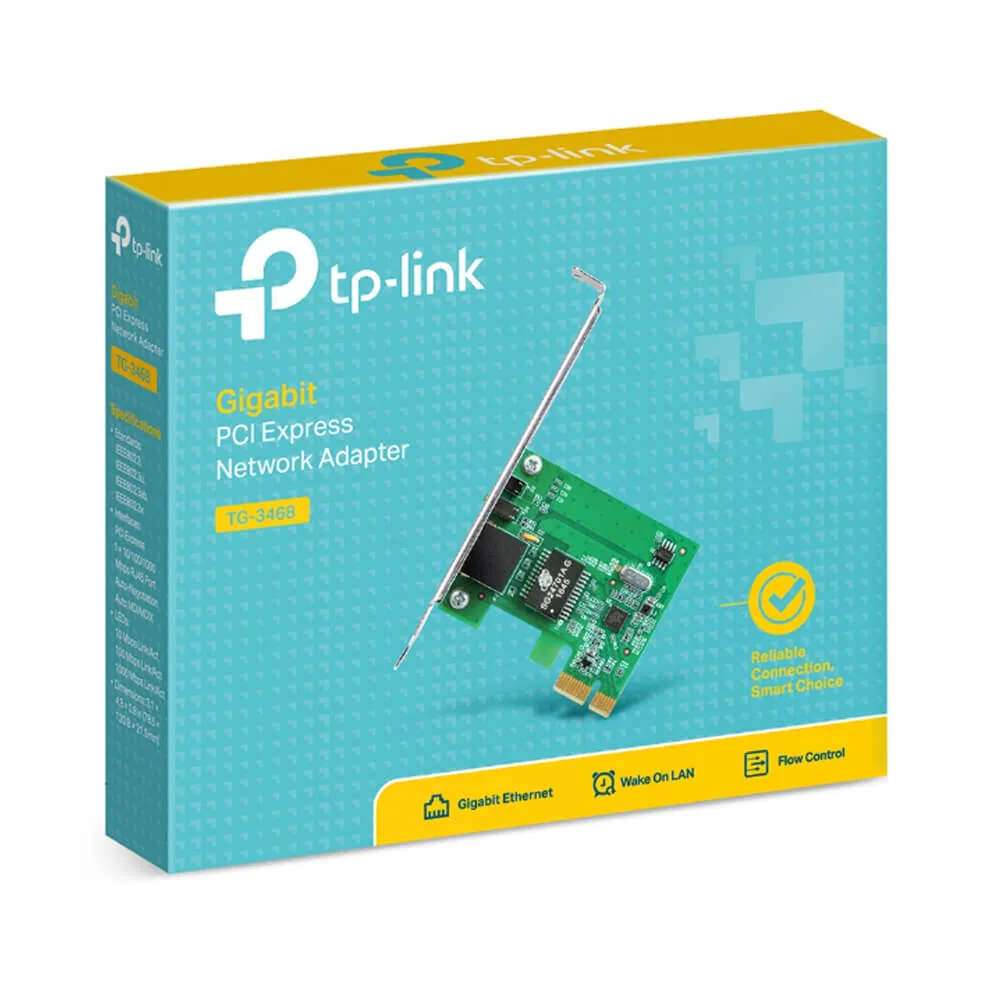 Card mạng có dây PCI Express TP-Link TG-3468 tốc độ 10/100/1000