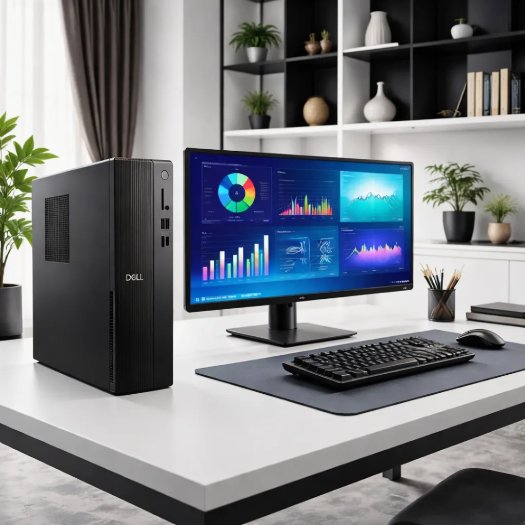 Máy tính để bàn Dell Pro Slim Essential - QVS1260 (Intel Core i3 14100 | 8GB DDR | 512GB SSD | 71085899)