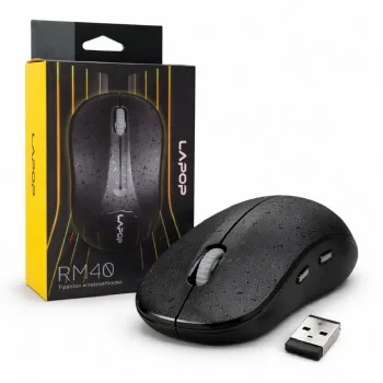 Chuột không dây Lapop RM40 pin + đầu thu USB