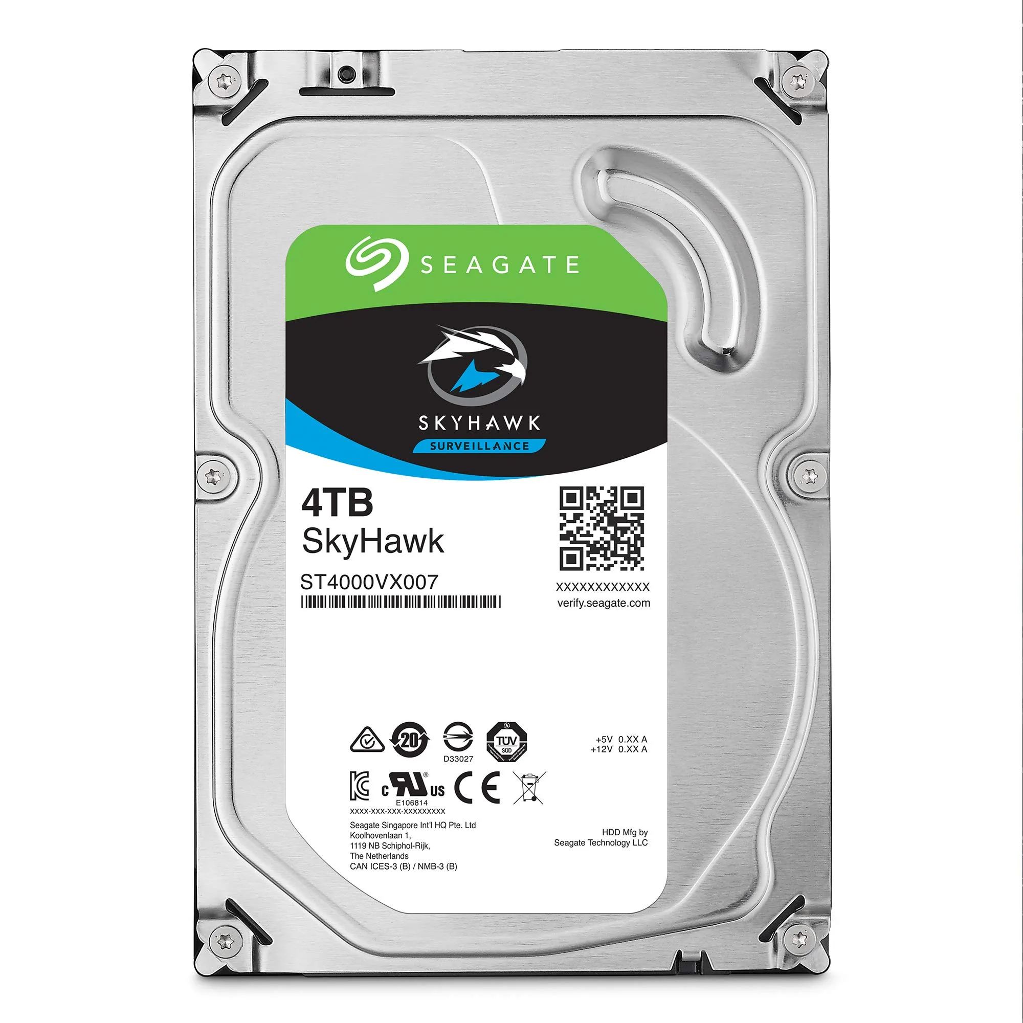 Ổ cứng SEAGATE  ST4000VX016 4TB (SKYHAWK.4000.256.3.5) Chuyên camera