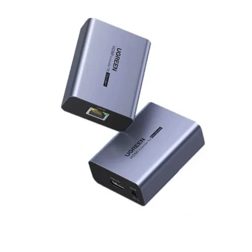 Bộ kéo dài HDMI 70m qua cáp Lan Cat5/6 1080@60Hz Ugreen 20519 cao cấp