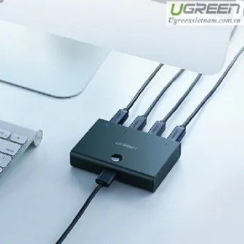 Bộ chuyển 4 máy tính dùng 1 máy in cổng USB 2.0 Ugreen 30346