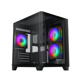 VỎ CASE XIGMATEK PANO M NANO 3GF EN45523 (MATX, 3 Fan)