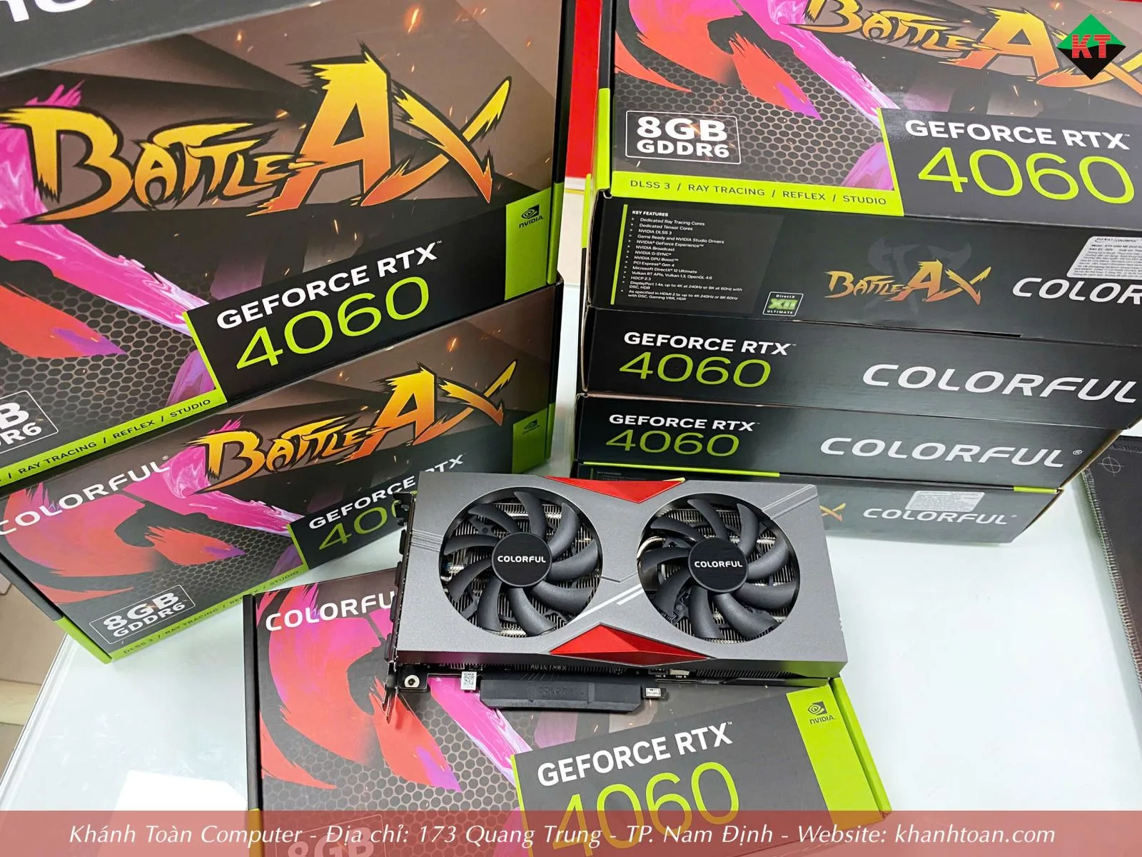 Đánh giá chi tiết VGA Colorful GeForce RTX 4060 BattleAx 8GB GDDR6