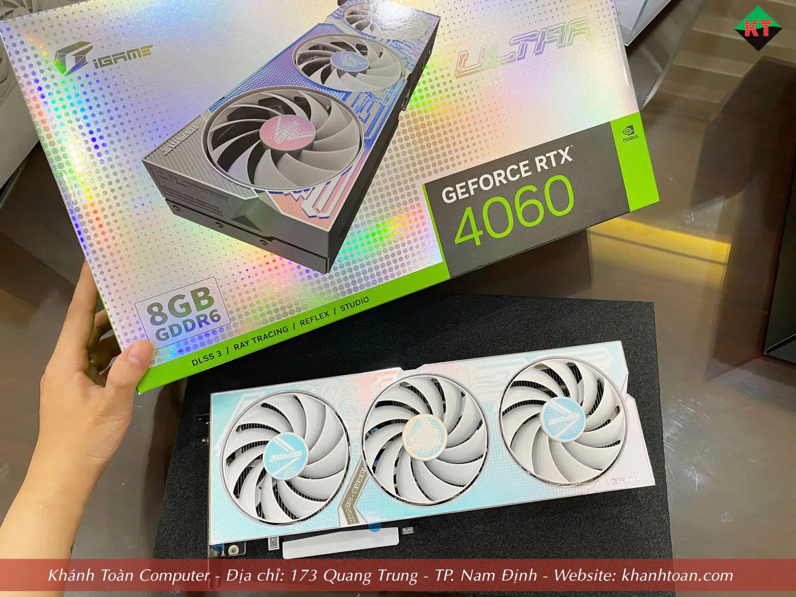 Review VGA Colorful iGame GeForce RTX 4060 Ultra White OC 8GB-V – “Chiến binh trắng” trong phân khúc tầm trung