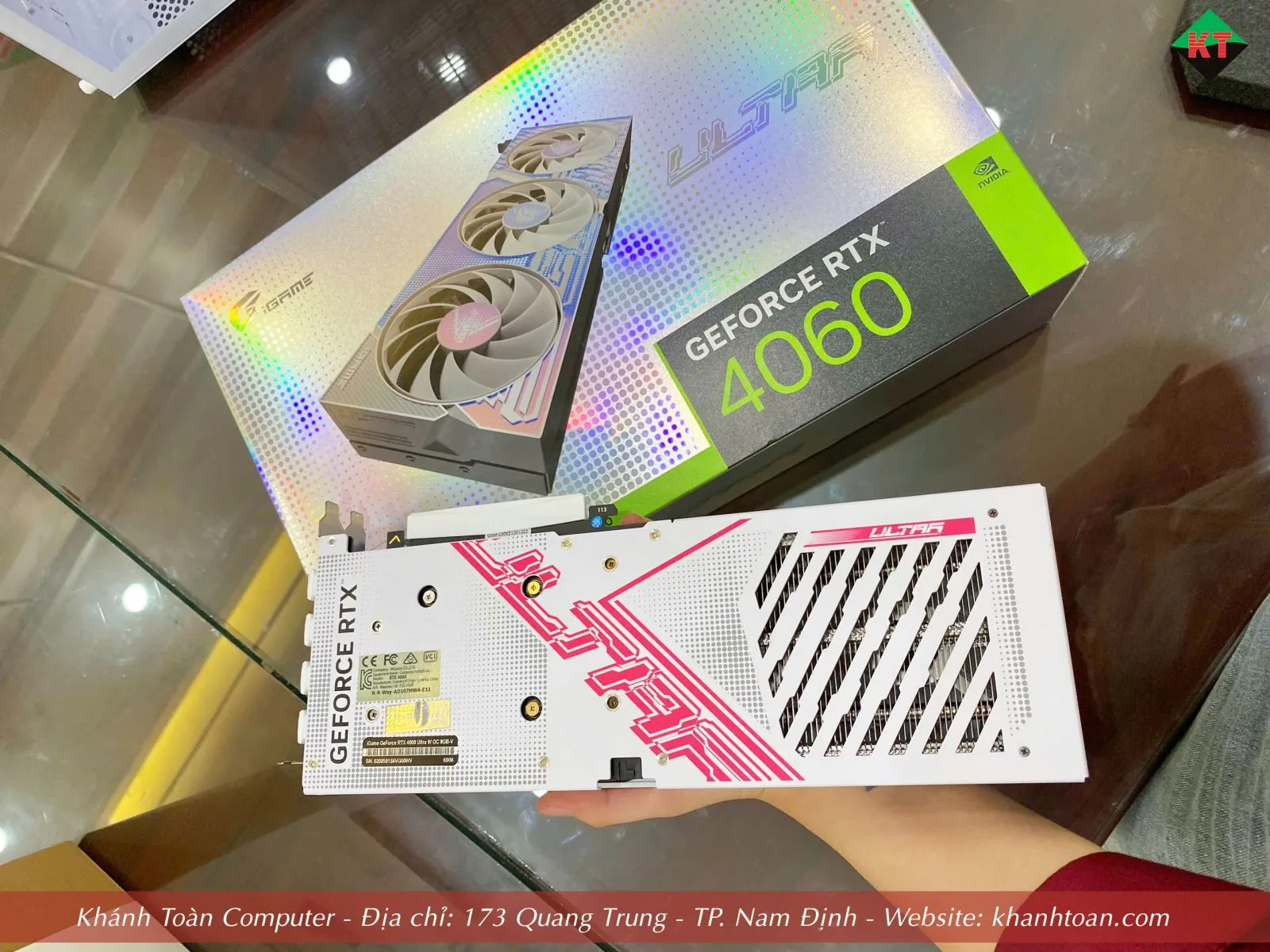 Review VGA Colorful iGame GeForce RTX 4060 Ultra White OC 8GB-V – “Chiến binh trắng” trong phân khúc tầm trung