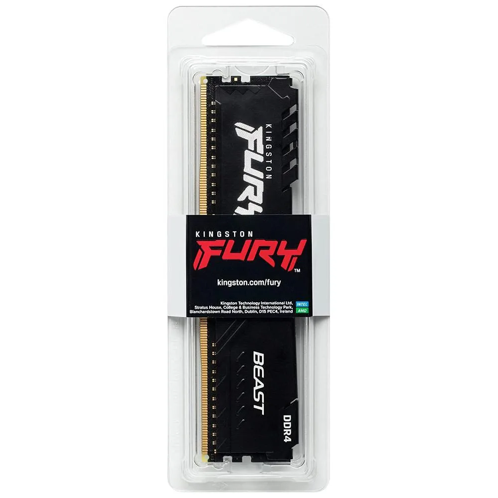 Ram Kingston Fury Beast 16GB DDR4 3200Mhz