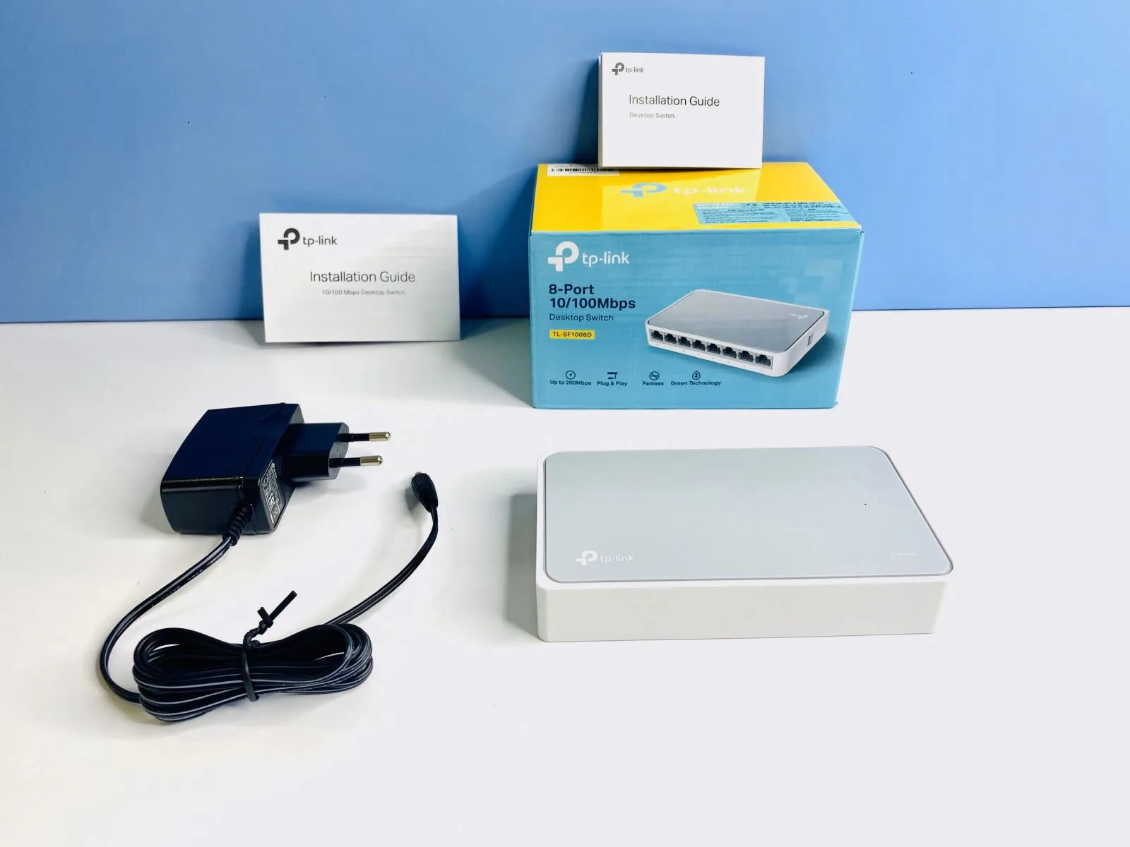 Thiết bị chia mạng Switch TP-Link TL-SF1008D (8Port 10/100Mbps - Vỏ nhựa)