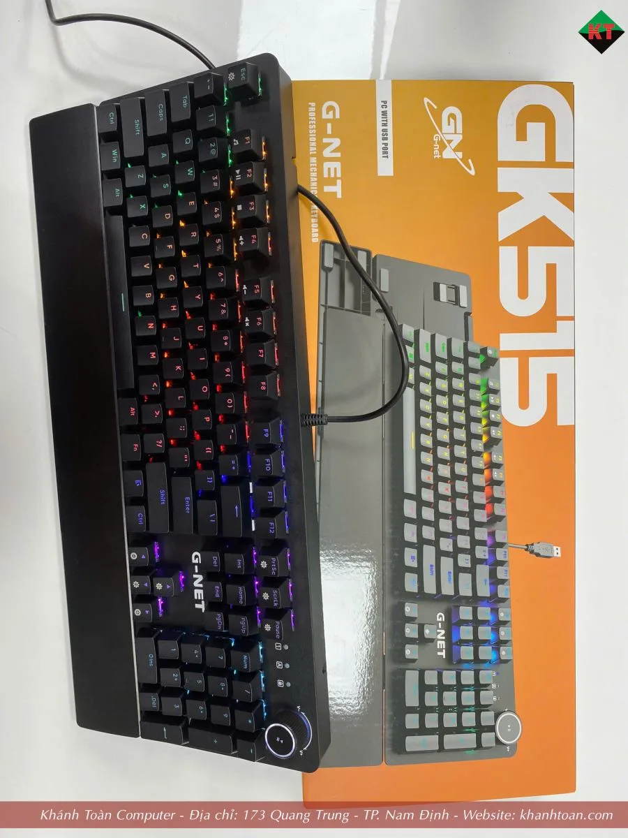 BÀN PHÍM CƠ GAMING G-NET GK515: LỰA CHỌN ĐÁNG MUA NHẤT 2025