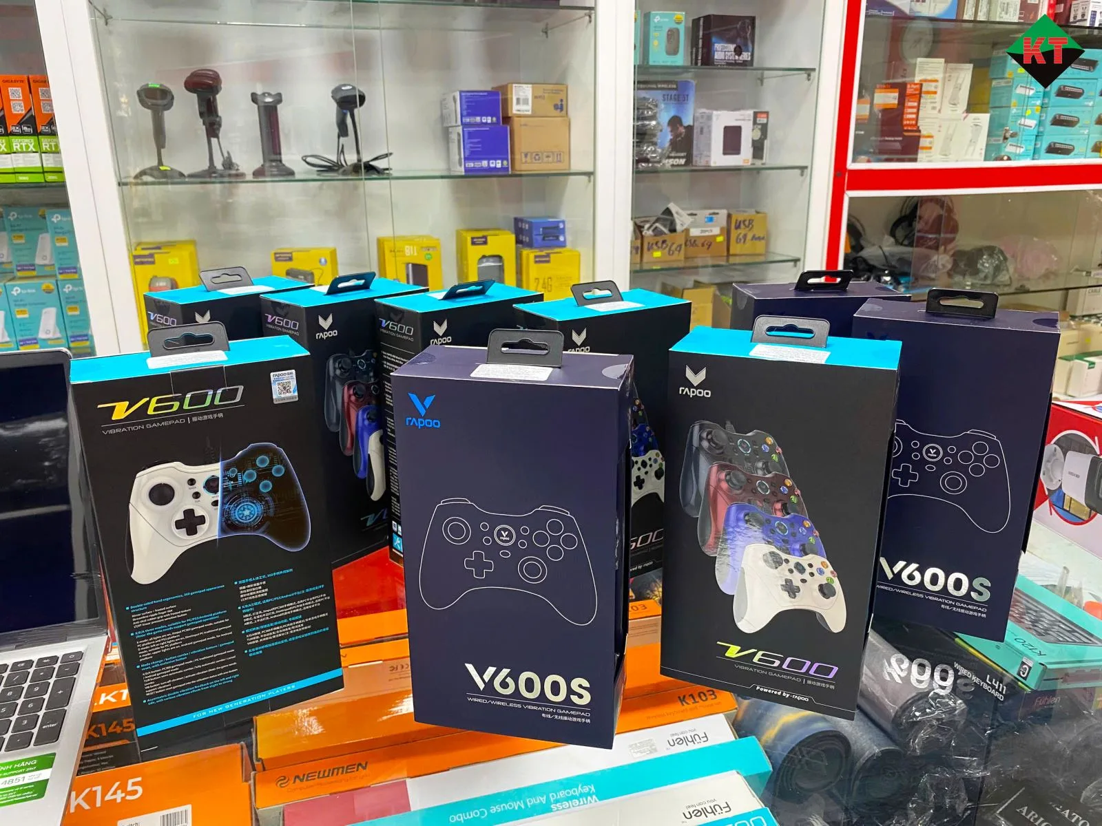 Tay cầm chơi game không dây Rapoo V600S
