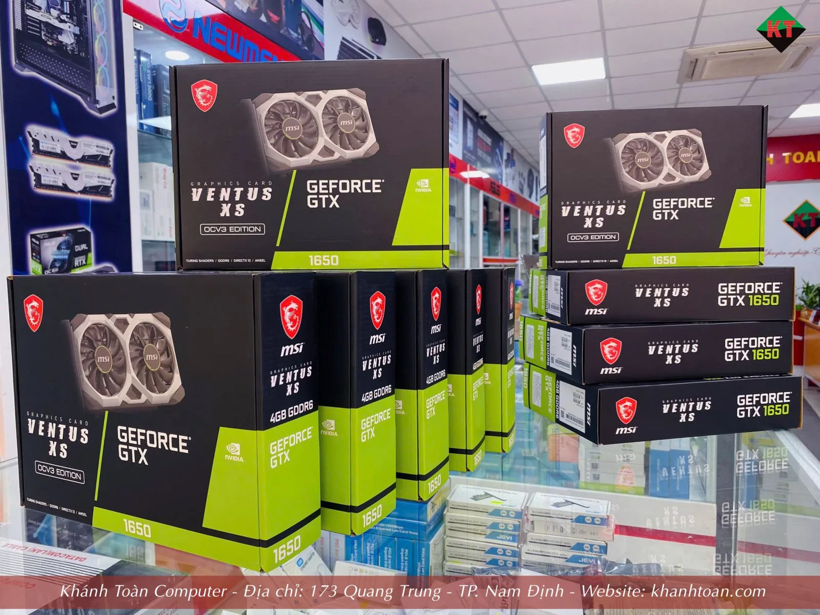 Đánh giá Card VGA MSI GTX 1650 D6 Ventus XS 4G OCV3 – Lựa chọn lý tưởng cho máy gaming tầm trung tại Khánh Toàn Computer
