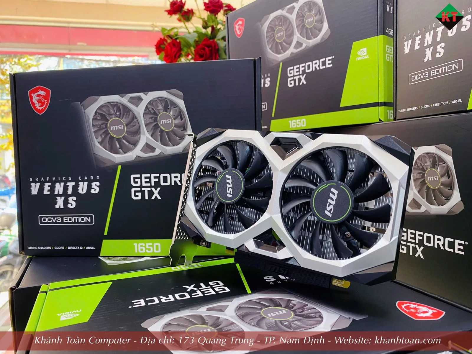 Đánh giá Card VGA MSI GTX 1650 D6 Ventus XS 4G OCV3 – Lựa chọn lý tưởng cho máy gaming tầm trung tại Khánh Toàn Computer