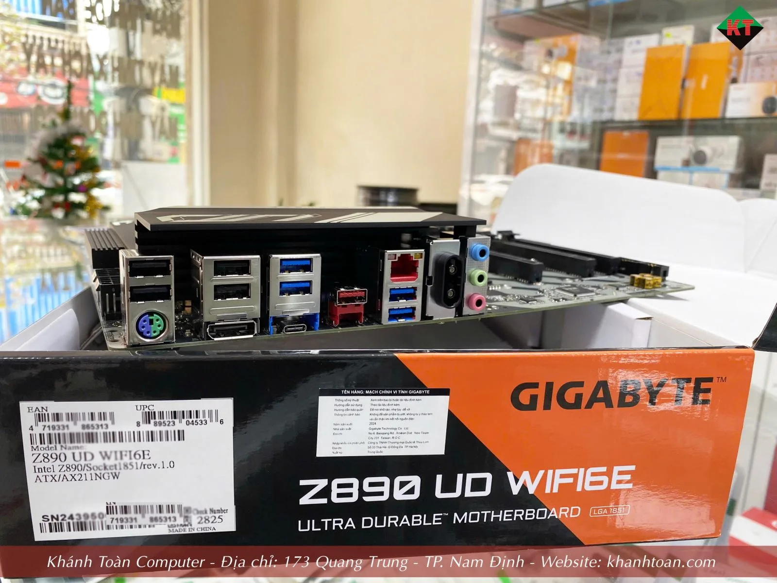 Mainboard GIGABYTE AORUS Z890 Mới Nhất Đã Có Mặt Tại Khánh Toàn Computer
