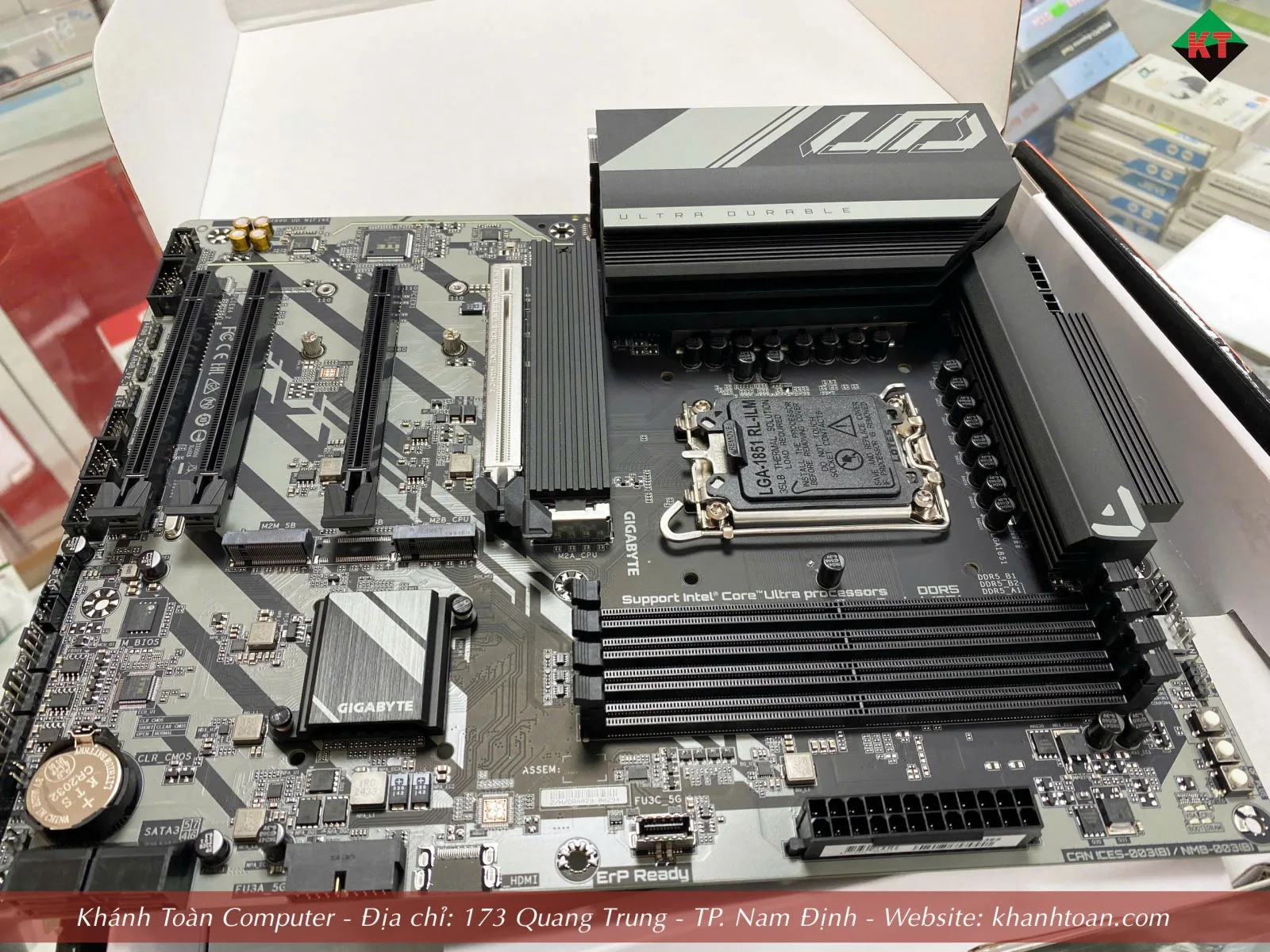 Mainboard GIGABYTE AORUS Z890 Mới Nhất Đã Có Mặt Tại Khánh Toàn Computer