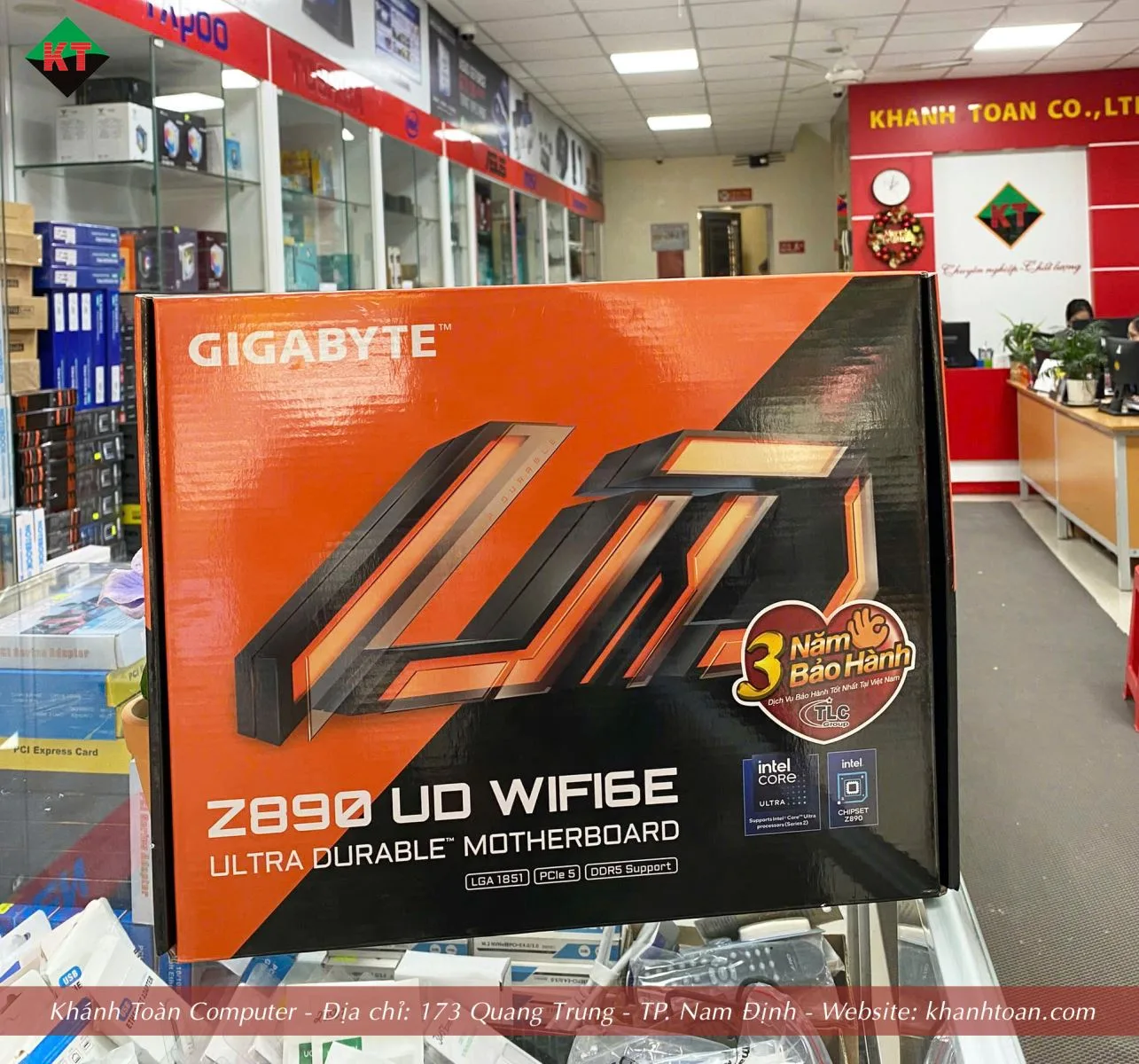 Mainboard GIGABYTE AORUS Z890 Mới Nhất Đã Có Mặt Tại Khánh Toàn Computer