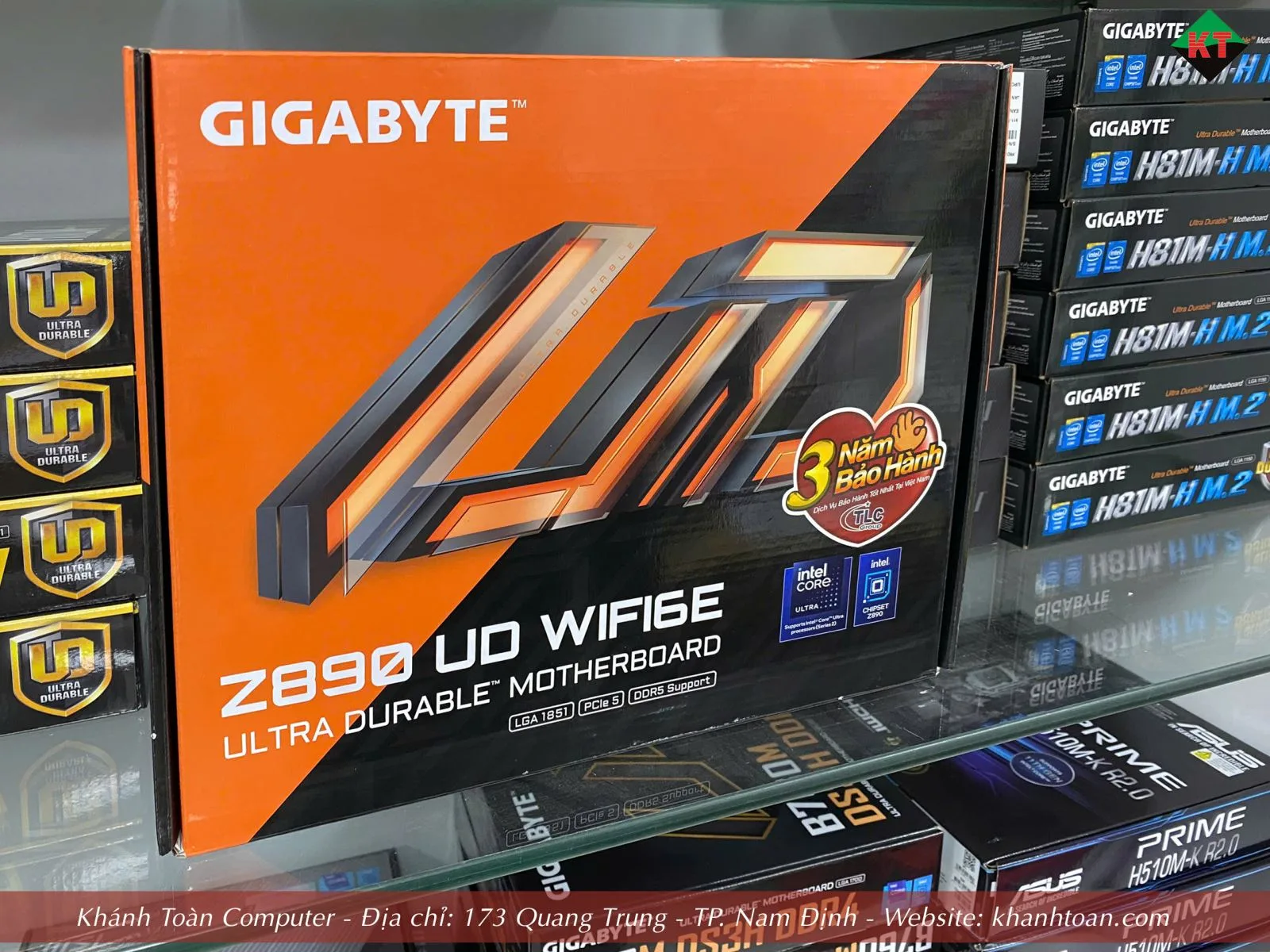 Mainboard GIGABYTE AORUS Z890 Mới Nhất Đã Có Mặt Tại Khánh Toàn Computer