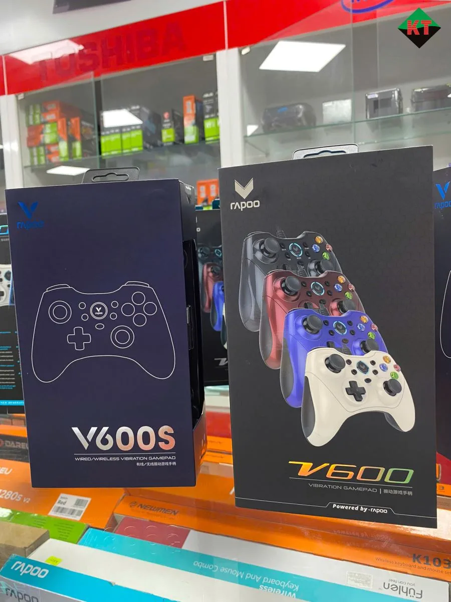 Tay cầm chơi game Rapoo V600