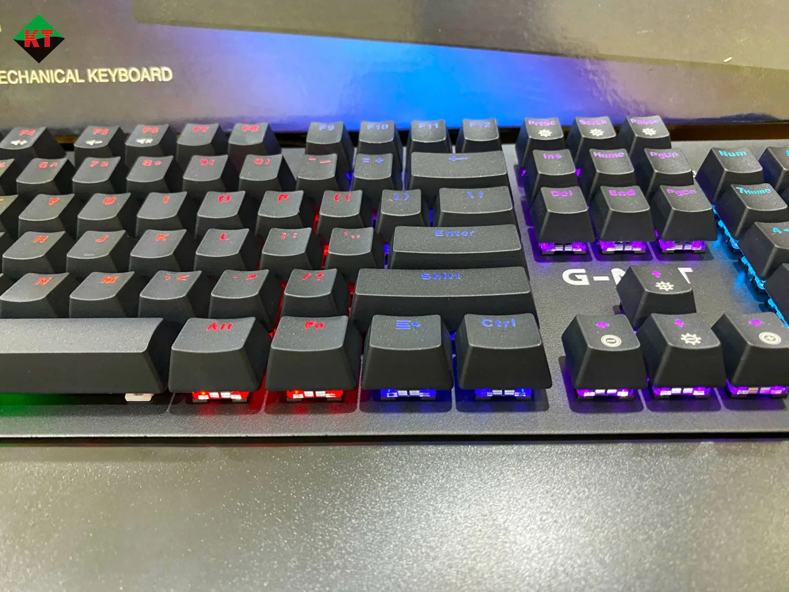 BÀN PHÍM CƠ GAMING GNET GK315 LED RGB ( Full Size Led 7 màu nhiều chế độ )