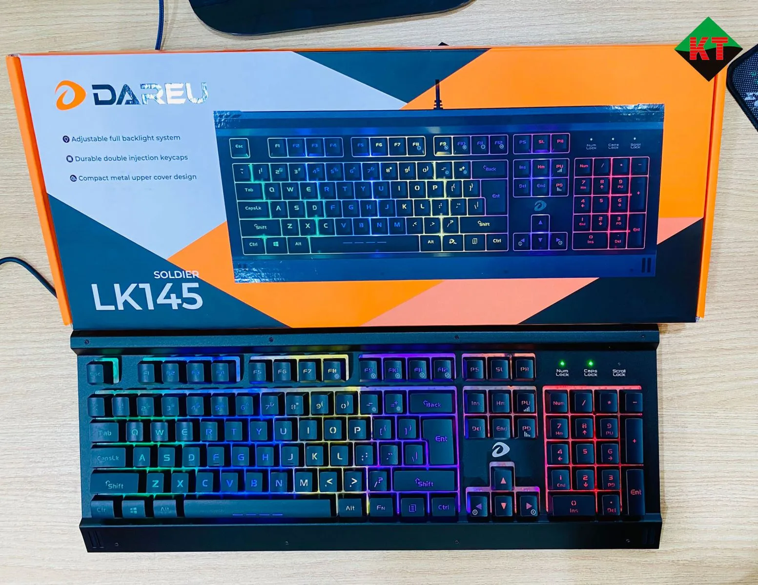 Bàn phím giả cơ Gaming DAREU LK145 USB