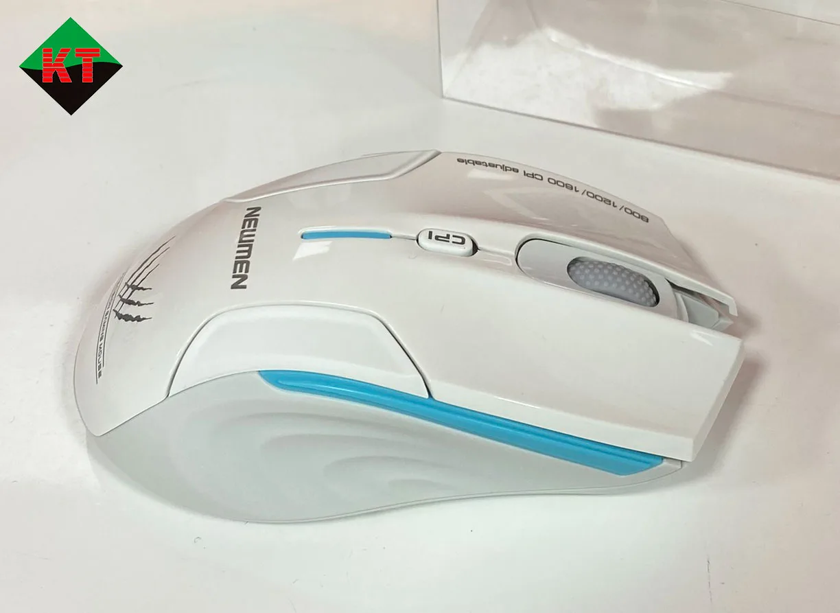 CHUỘT GAMING KHÔNG DÂY NEWMEN E500 + PLUS (MÀU TRẮNG)