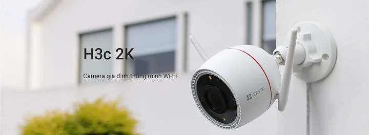 Camera thân ngoài trời EZVIZ CS-H3C 3MP 2K