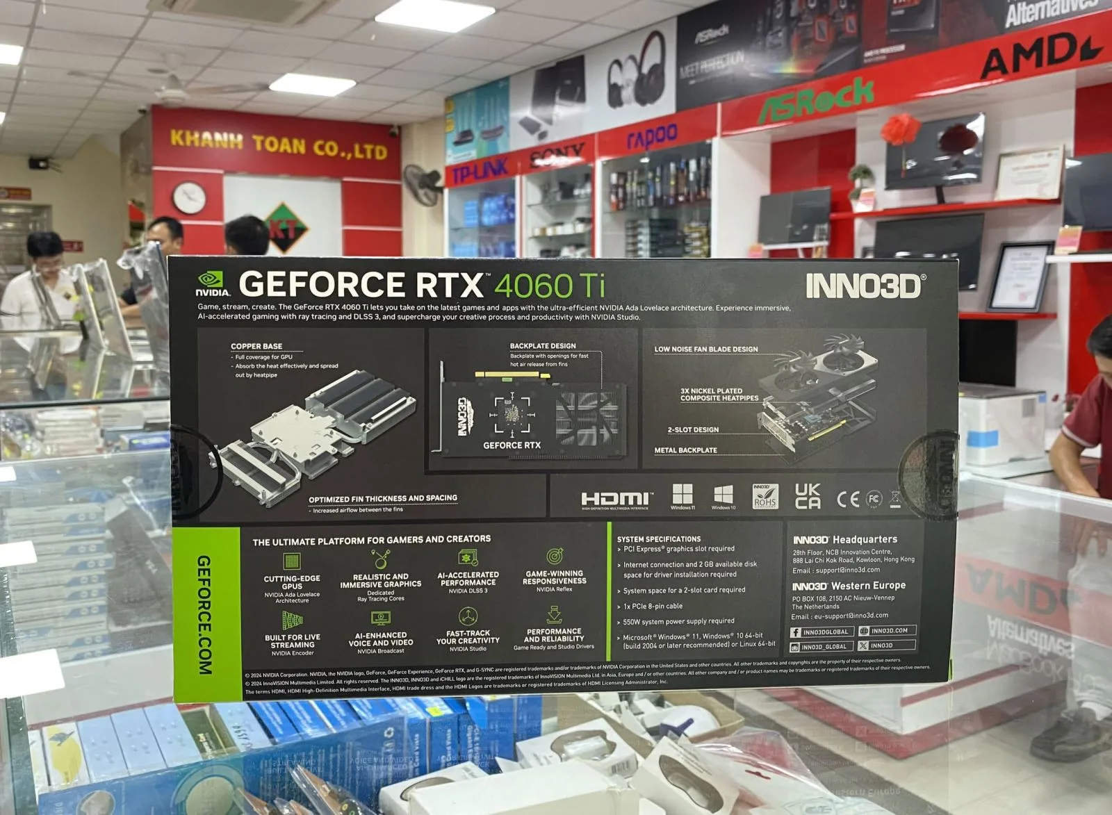 Đánh Giá Card Đồ Họa NVIDIA RTX 4060 – Sự Lựa Chọn Hoàn Hảo Cho Game Thủ