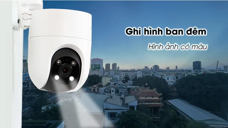 Camera Ezviz H8C 3MP quay quét 360 độ ngoài trời, đàm thoại 2 chiều