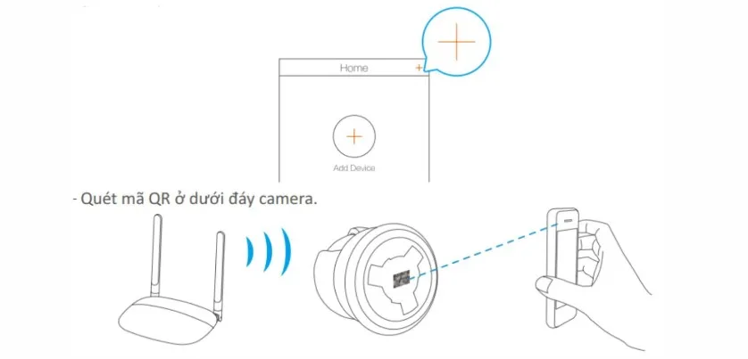 Camera H6C Pro 3MP quay quét ngày đêm đàm thoại 2 chiều (phát hiện chuyển động, con người)