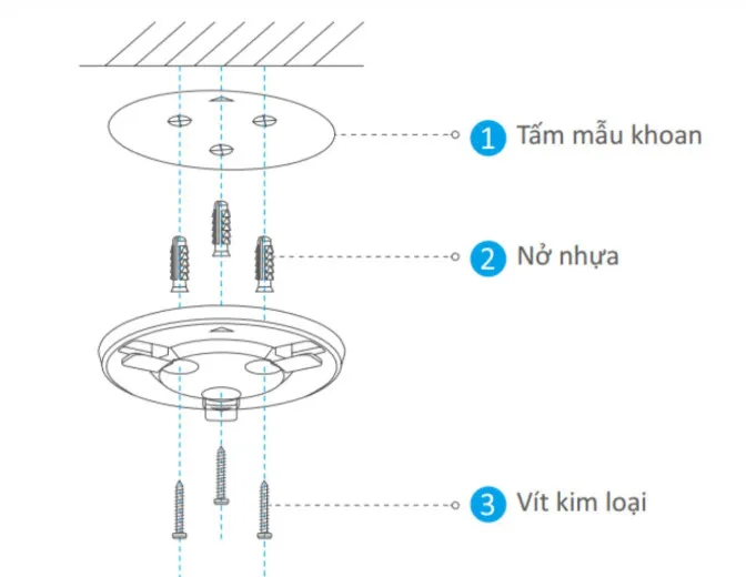 Camera H6C Pro 3MP quay quét ngày đêm đàm thoại 2 chiều (phát hiện chuyển động, con người)