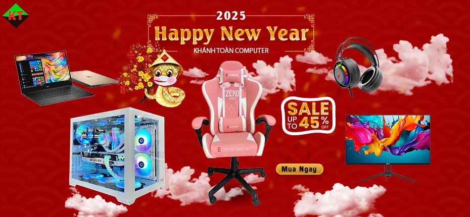 Chào Năm Mới 2025 – Ưu Đãi Cực Sốc Cùng Khánh Toàn Computer