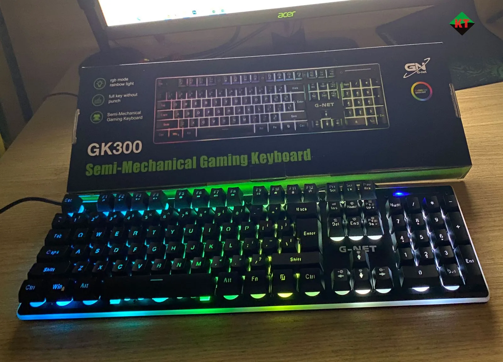 Bàn phím giả cơ Gnet GK300
