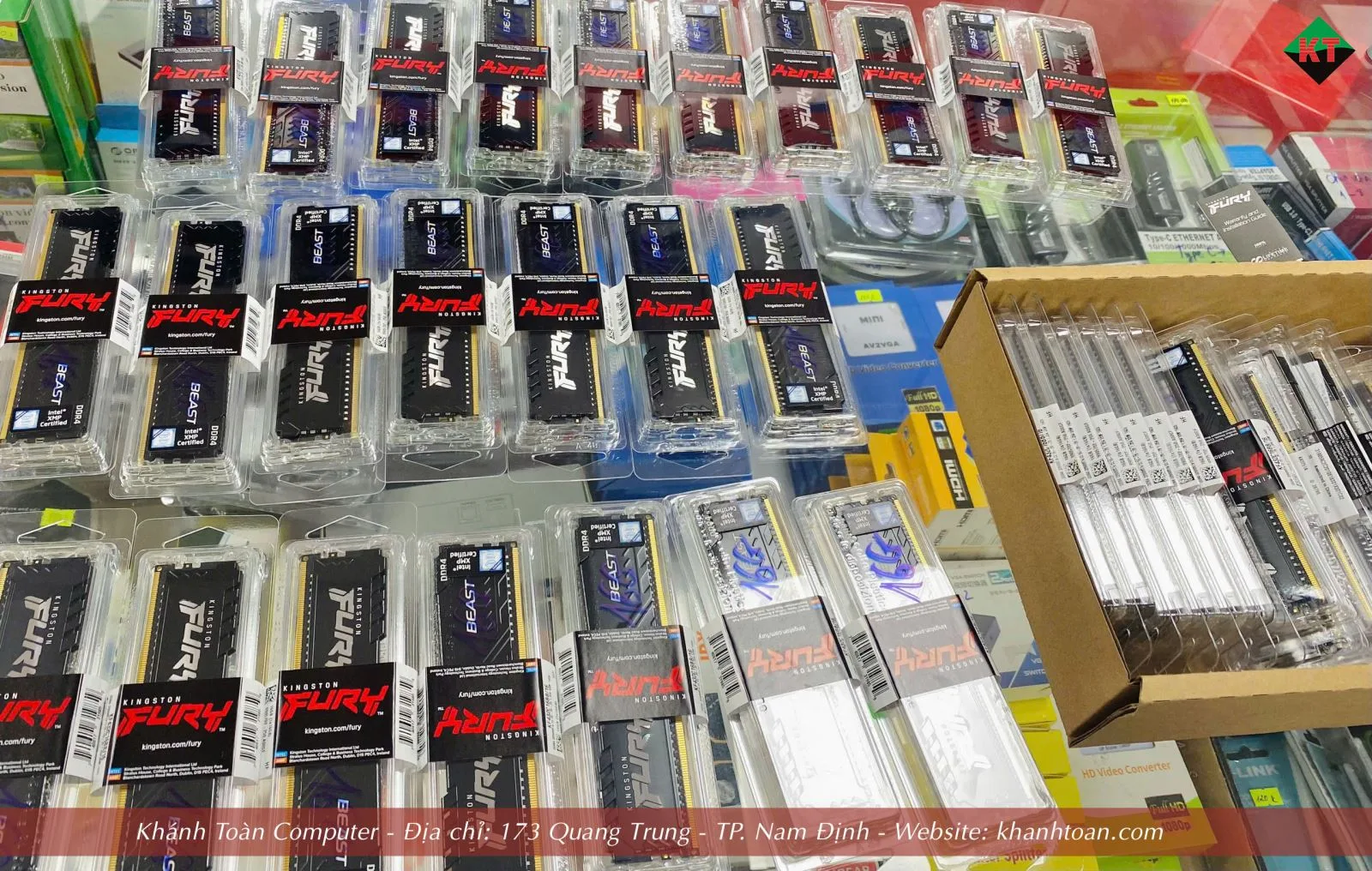 RAM Kingston 8GB / 16GB – Nâng Cấp Hiệu Năng Máy Tính Văn Phòng & Gaming