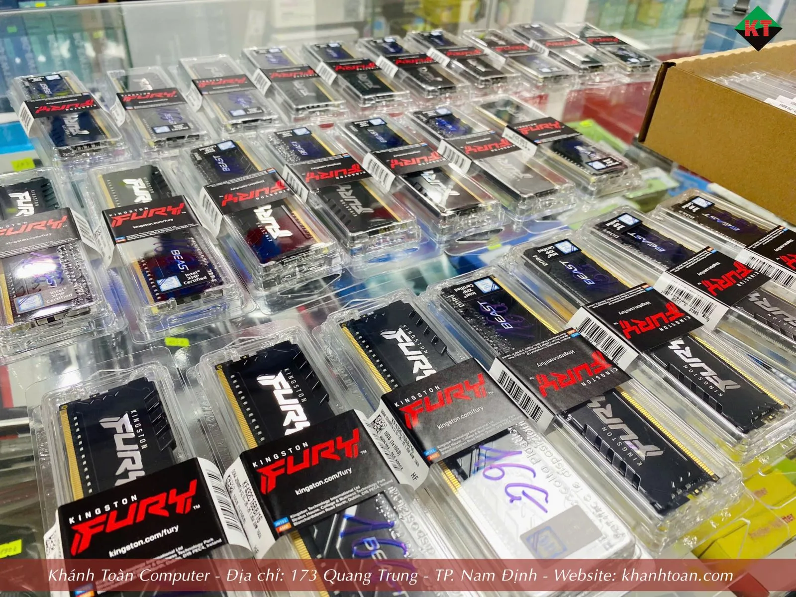 Ram Kingston Fury Beast 16GB DDR4 3200Mhz
