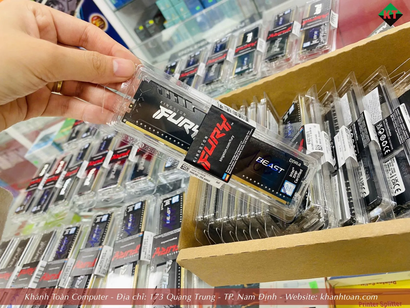RAM Kingston 8GB / 16GB – Nâng Cấp Hiệu Năng Máy Tính Văn Phòng & Gaming