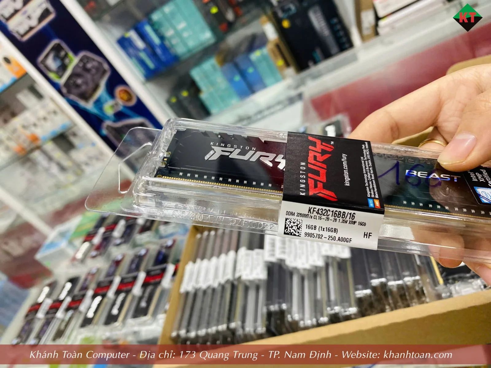 RAM Kingston 8GB / 16GB – Nâng Cấp Hiệu Năng Máy Tính Văn Phòng & Gaming