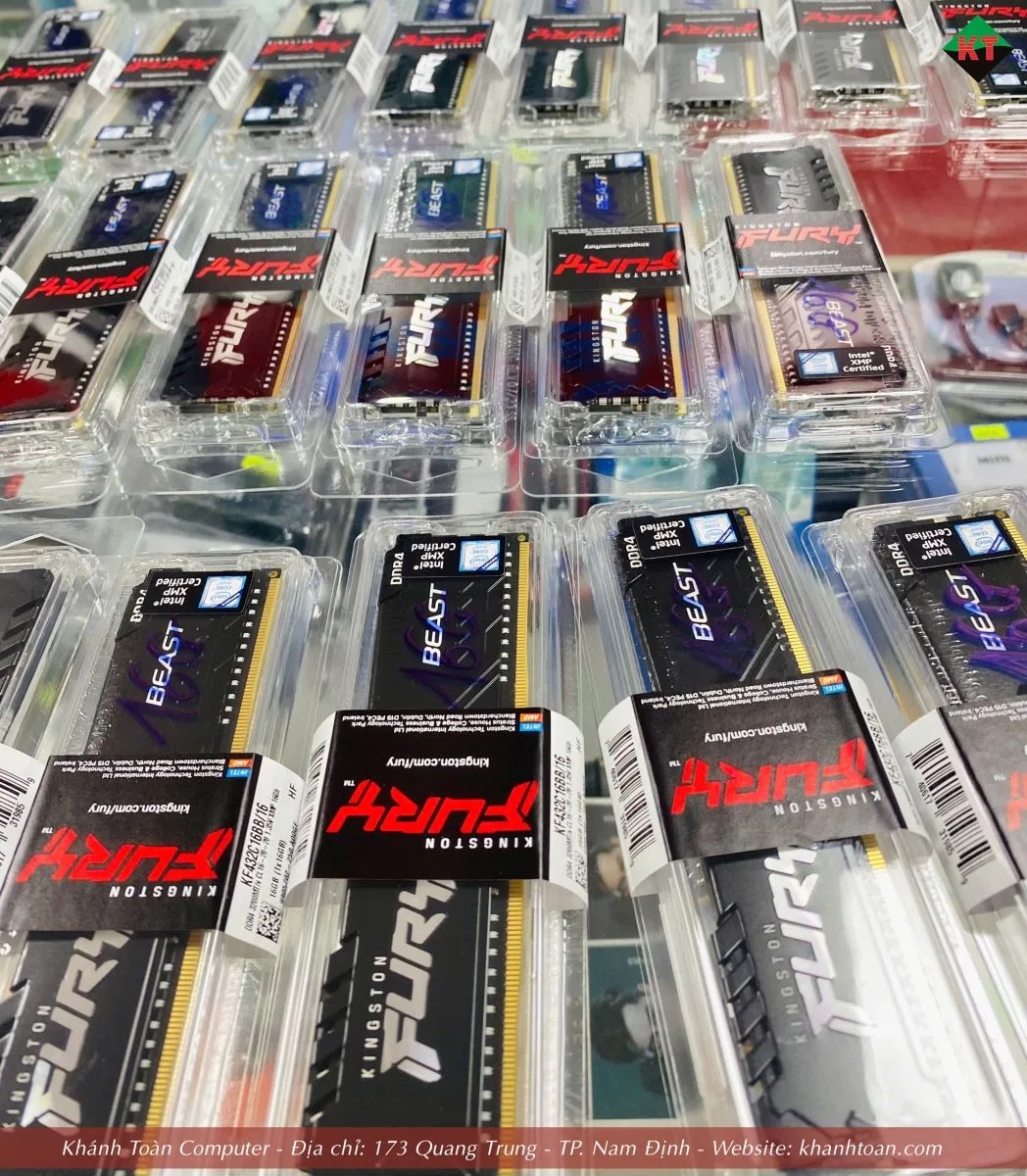 RAM Kingston 8GB / 16GB – Nâng Cấp Hiệu Năng Máy Tính Văn Phòng & Gaming