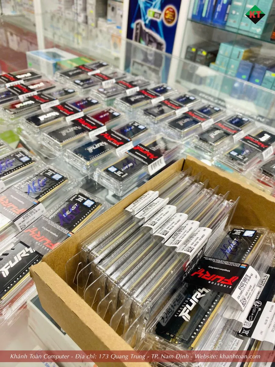 RAM Kingston 8GB / 16GB – Nâng Cấp Hiệu Năng Máy Tính Văn Phòng & Gaming