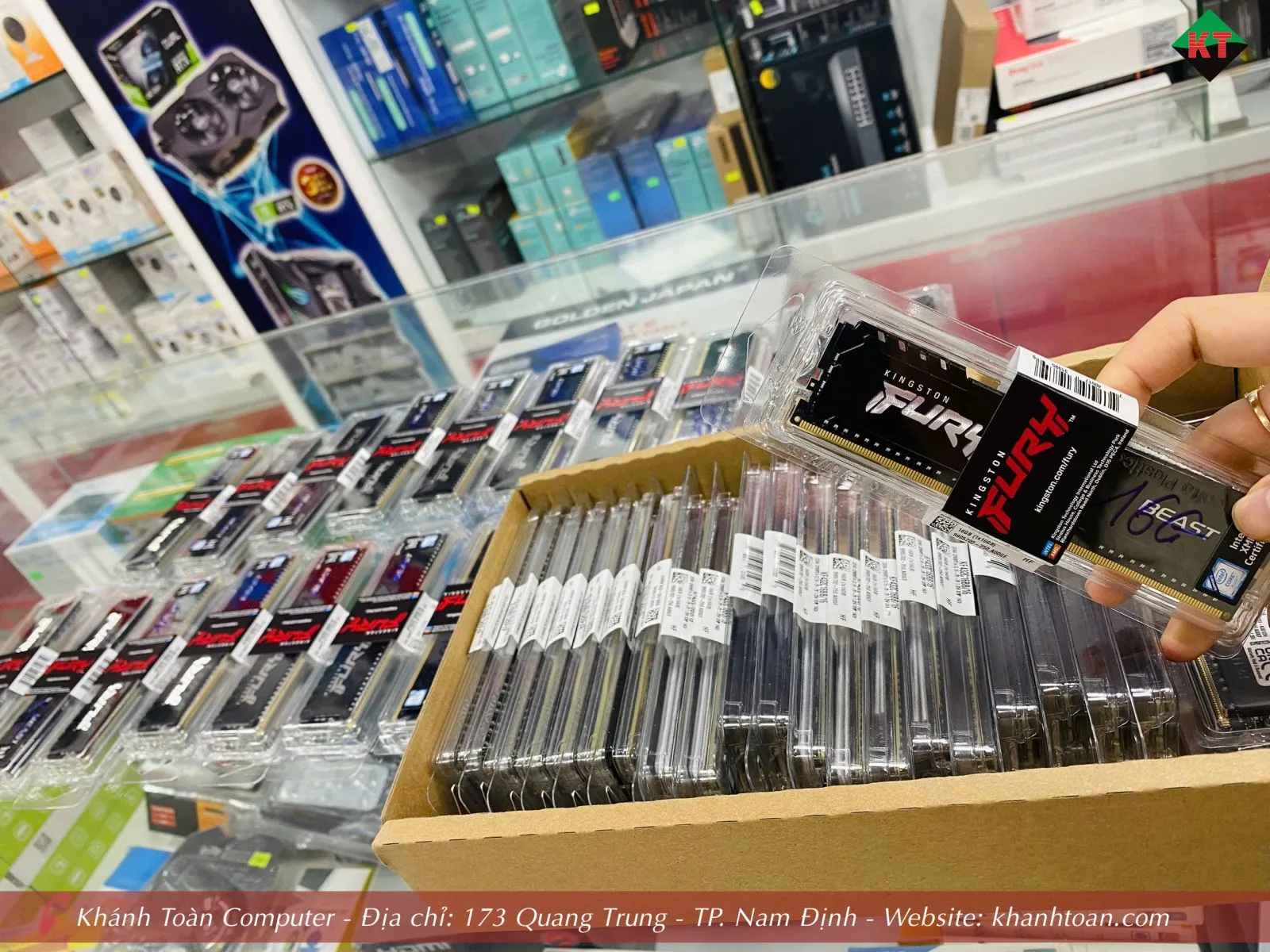 RAM Kingston 8GB / 16GB – Nâng Cấp Hiệu Năng Máy Tính Văn Phòng & Gaming