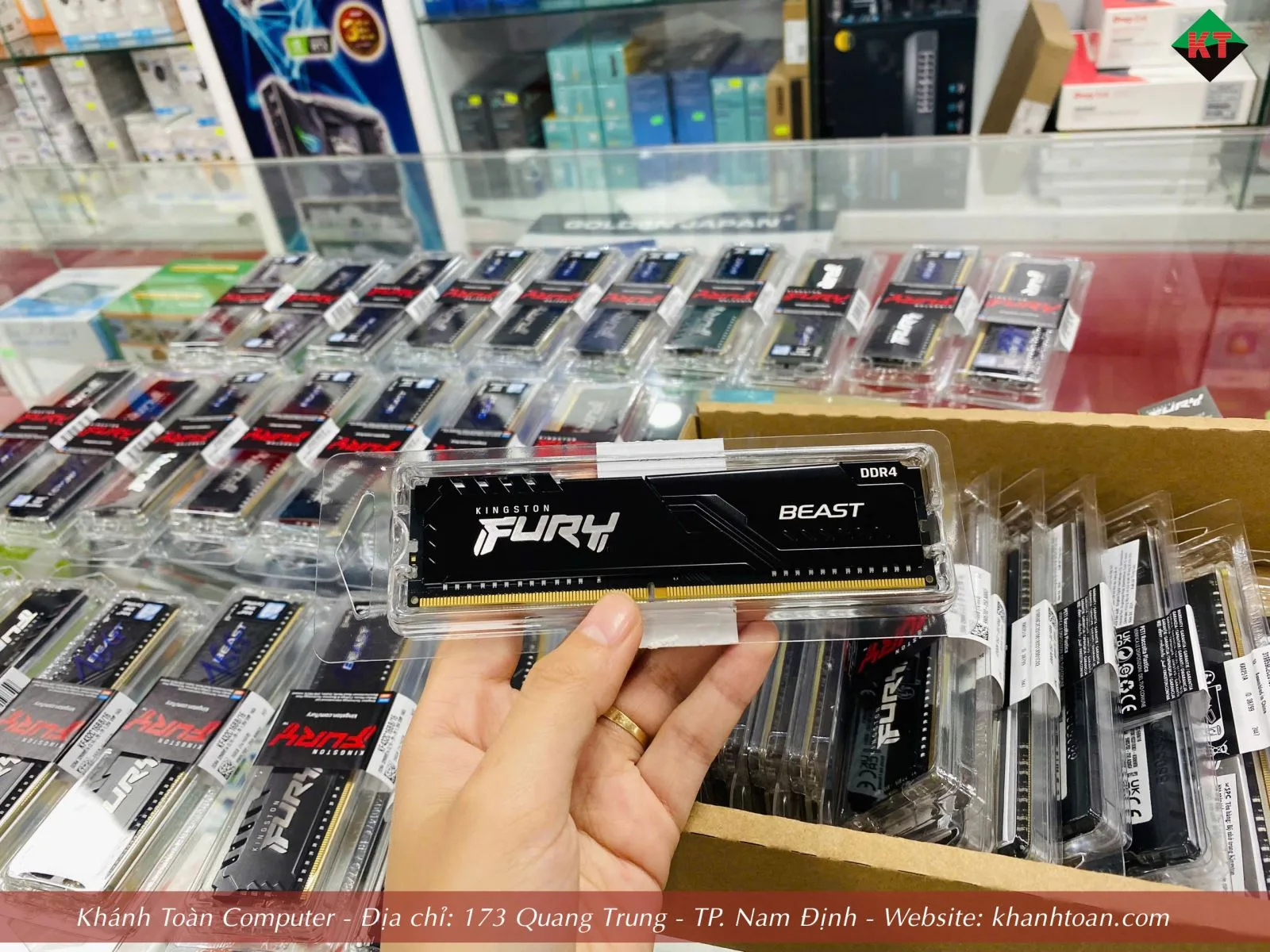RAM Kingston 8GB / 16GB – Nâng Cấp Hiệu Năng Máy Tính Văn Phòng & Gaming
