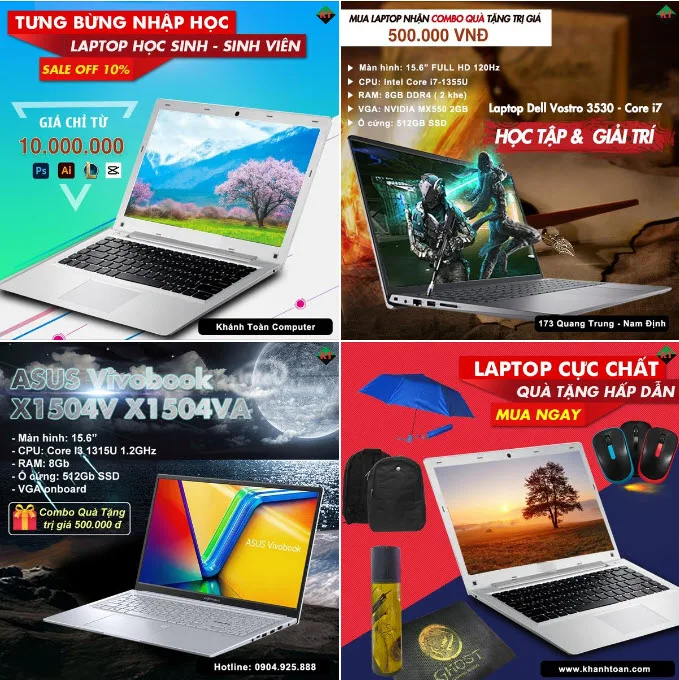 Laptop Cực Chất – Quà Tặng Hấp Dẫn