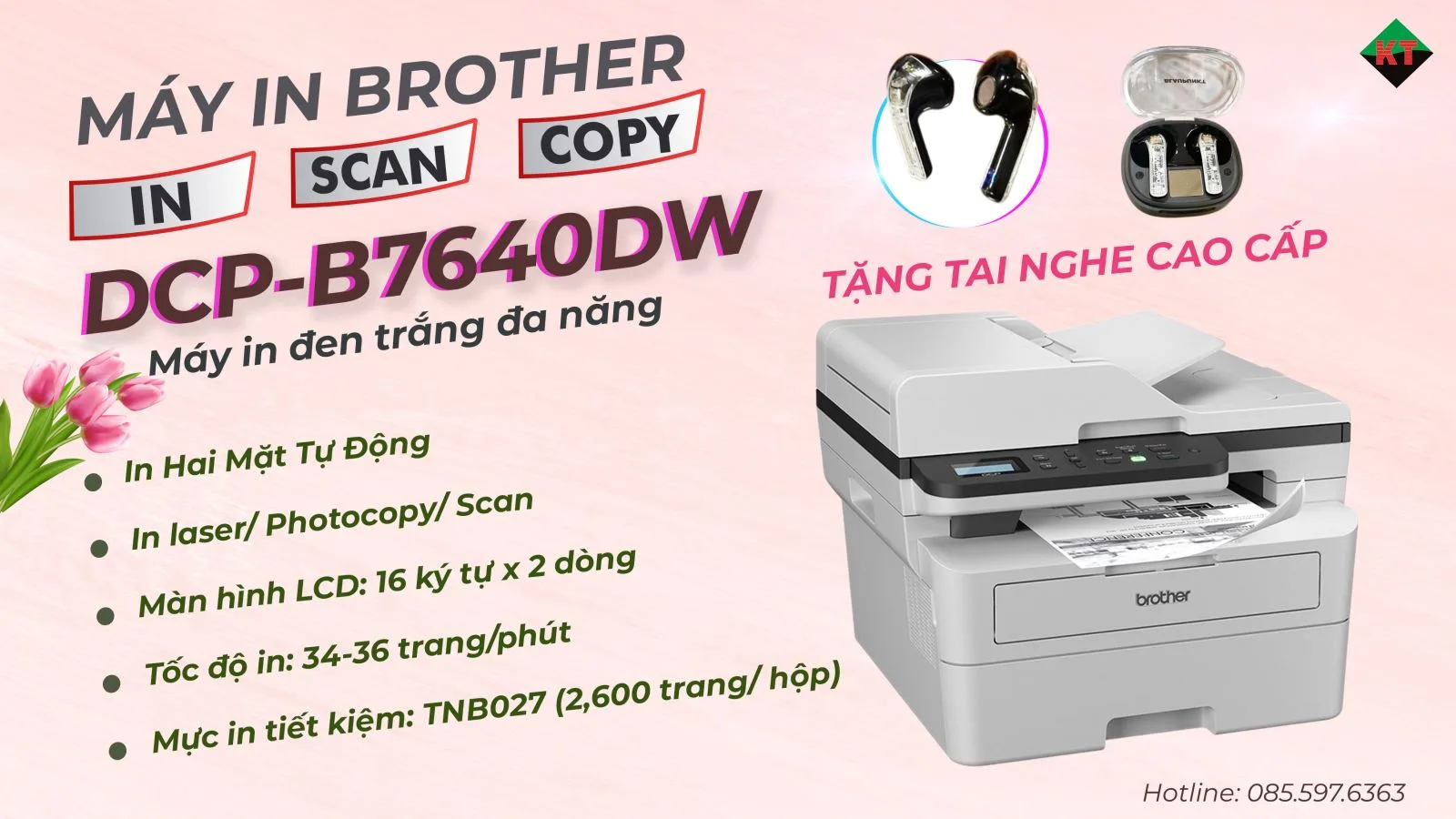 🌸 KHUYẾN MÃI 20/10 – MUA MÁY IN, NHẬN QUÀ CỰC XỊN TẠI KHÁNH TOÀN COMPUTER! 🌸