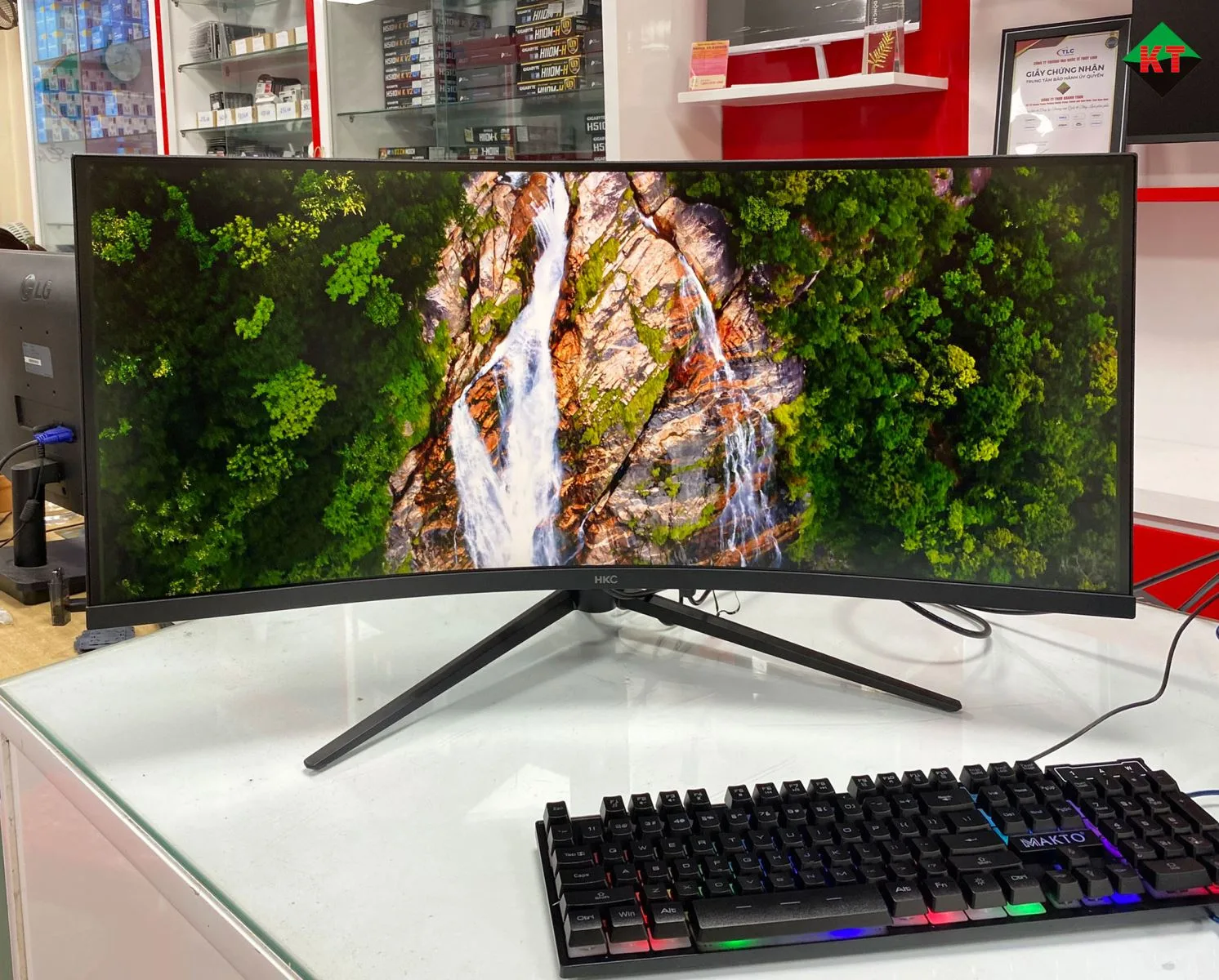 Case Máy Tính Gaming – Đồ Hoạ Tại Khánh Toàn Computer ( Core I5, Màn Hình Cong Gaming HKC MG34H18Q 34Inch )