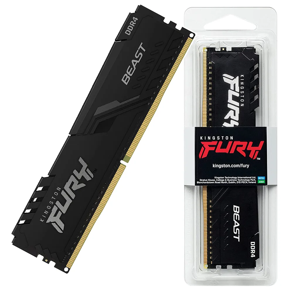 RAM Kingston Fury Beast 8GB DDR4 3200MHz