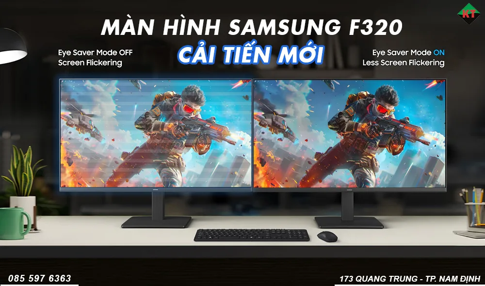 Màn Hình Samsung 24 Inch LS24F320GAEXXV FHD 120Hz | IPS
