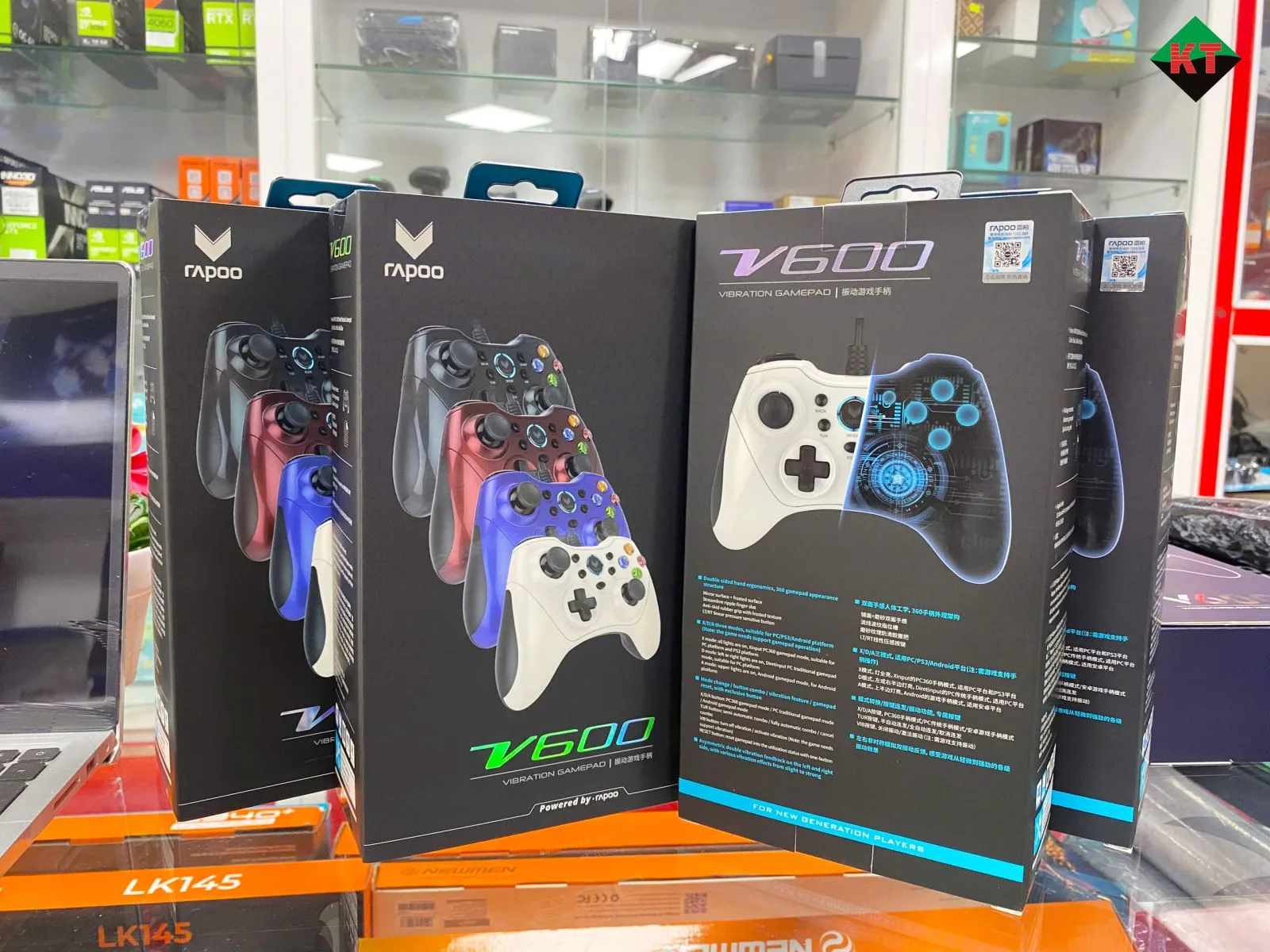 Tay cầm chơi game Rapoo V600